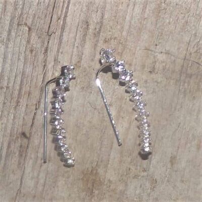 Diamante Cuff Earrings A