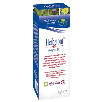 Herbetom 1 Hepabil jarabe 250 ml