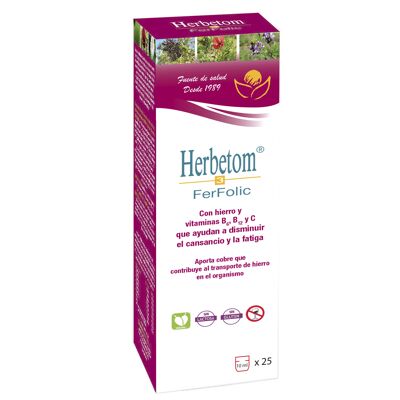 Herbetom 3 FerFolic jarabe 250 ml