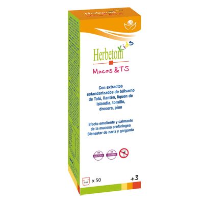 Herbetom Kids Mucos & TS jarabe 250 ml