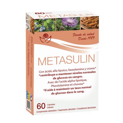 Metasulin 60 cápsulas
