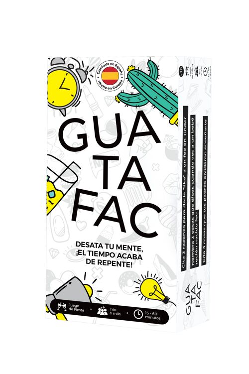 Compra GUATAFAC – Juegos de Mesa Adulto - Juegos de Cartas - Más de 1  Million de Jugadores - Regalo Mujer o Regalo Hombre Originales para  cumpleaños - Español al por mayor
