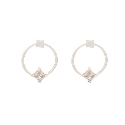 Pendientes Rania Plata