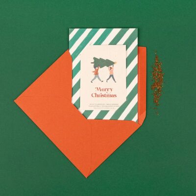 Greeting card to offer - Merry Christmas