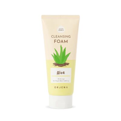 ORJENA Smile Day Cleansing Foam Aloe / Espuma limpiadora Aloe 180ml