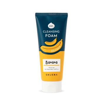 ORJENA Smile Day Espuma Limpiadora Banana / Espuma limpiadora Platano 180ml