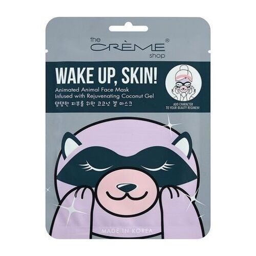 Wake Up, Skin! Mapache Mascarilla Infusionada con Coco y Ácido Hialurónico