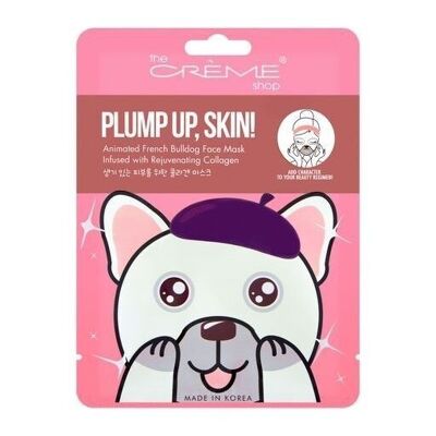 Plump Up Skin Bulldog Francés Mascarilla-Aufguss mit Kollagen
