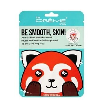 ¡Sé suave, pile ! Panda Rojo Mascarilla Reductora de Arrugas con Rétinol 1