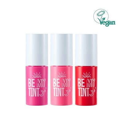 Yadah - Set Mini Tintes Labiales Be My TintBe My Tint Mini Set 3Ea (Wanna Be Pink, Peach Coral, Real Red) 2.3 g*3 cad