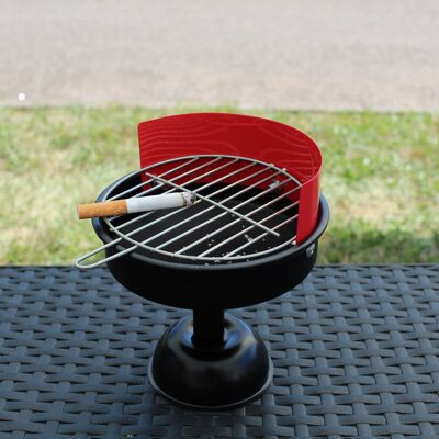 Mini cendrier barbecue