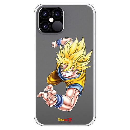 Carcasa iPhone W8 Pro con un diseño de Dragon Ball Z Goku SS1 Special
