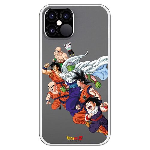 Carcasa iPhone 12 Pro con un diseño de 12 Max con un diseño de Dragon Ball Z Multipersonaje