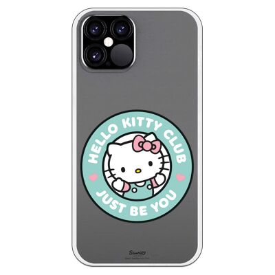 Coque pour iPhone 12 ou 12 Pro avec un Hello Kitty just be you design