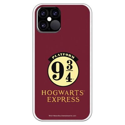Coque pour iPhone 12 ou 12 Pro avec un motif Harry Potter Hogwarts Express
