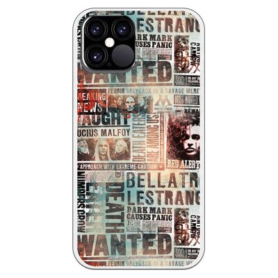 iPhone 12 or 12 Pro case with a Harry Potter Wanted design