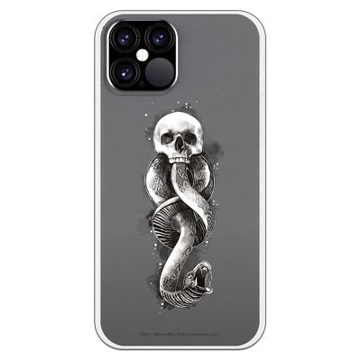iPhone 12 oder 12 Pro Hülle mit Harry Potter Dark Mark Design
