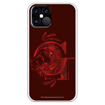 Coque pour iPhone 12 ou 12 Pro avec un design Harry Potter Gryffondor 1