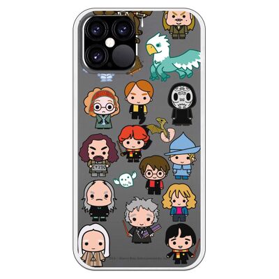 iPhone 12 or 12 Pro case with a Harry Potter Funkos Mix design
