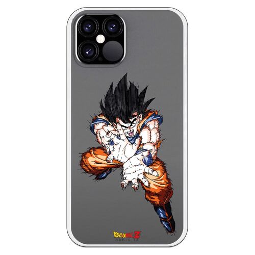 Carcasa iPhone 12 o 12 Pro con un diseño de Dragon Ball Z Goku Kame