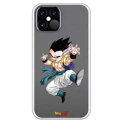 iPhone 12 oder 12 Pro Hülle mit Dragon Ball Z Gotrunks-Design