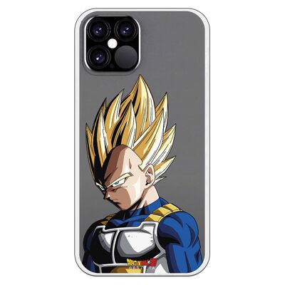 iPhone 12 or 12 Pro case with a Dragon Ball Z Vegeta Super Saiyan design