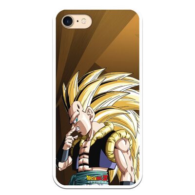 iPhone 7 oder iPhone 8 oder SE 2020 Hülle mit Dragon Ball Z Gotenks SS3 Design