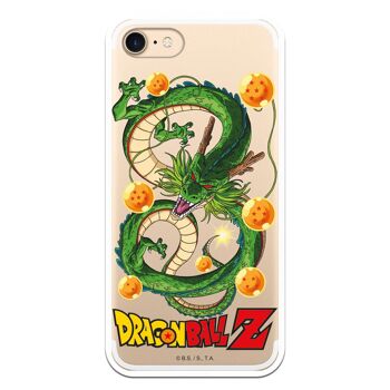 Coque pour iPhone 7 ou iPhone 8 ou SE 2020 avec un design Dragon Ball Z Shenron et Balls 1