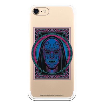 iPhone 7 or IPhone 8 or SE 2020 case with a Harry Potter Dark Mask design