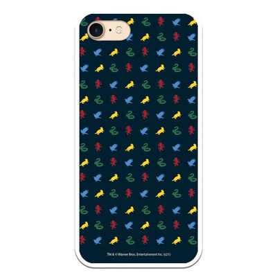 Cover per iPhone 7 o IPhone 8 o SE 2020 con design Harry Potter Shields