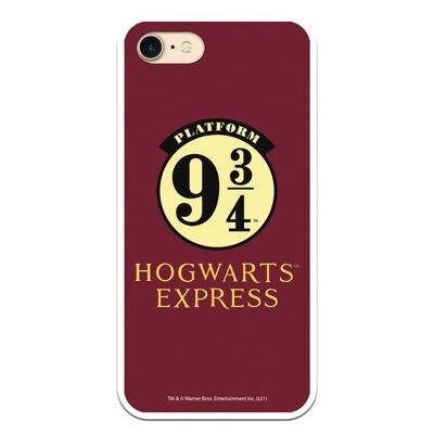 iPhone 7 oder iPhone 8 oder SE 2020 Hülle mit Harry Potter Hogwarts Express Design