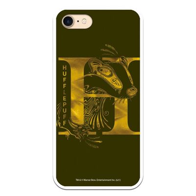 Carcasa iPhone 7 o IPhone 8 o SE 2020 con un diseño de Harry Potter Hafflepuff