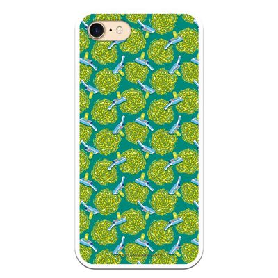 iPhone 7 or IPhone 8 or SE 2020 case with a Rick and Morty Portal design