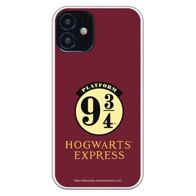 Carcasa iPhone 12 Mini con un diseño de Harry Potter Hogwarts Express