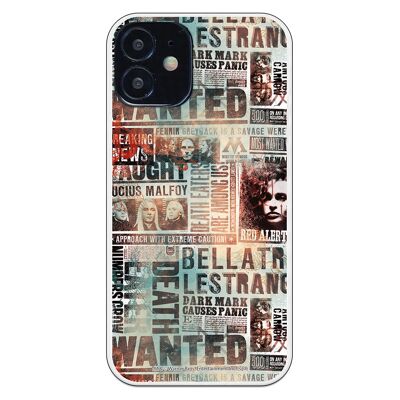iPhone 12 Mini case with a Harry Potter Wanted design