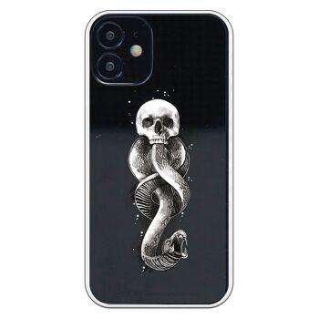 Coque pour iPhone 12 Mini avec motif Harry Potter Dark Mark 1