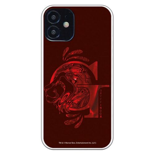 Carcasa iPhone 12 Mini con un diseño de Harry Potter Gryffindor