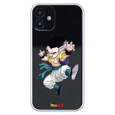 iPhone 12 Mini case with a Dragon Ball Z Gotrunks design