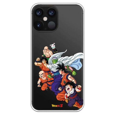 iPhone 12 Pro Max case with a Dragon Ball Z Multi-character design