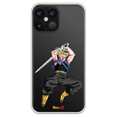 Custodia per iPhone 12 Pro Max con design Dragon Ball Z Future Trunks