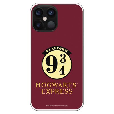 Custodia per iPhone 12 Pro Max con design Harry Potter Hogwarts Express