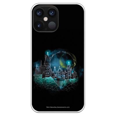 Custodia per iPhone 12 Pro Max con design di Harry Potter Hogwarts