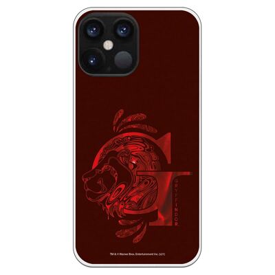 Custodia per iPhone 12 Pro Max con design Harry Potter Grifondoro