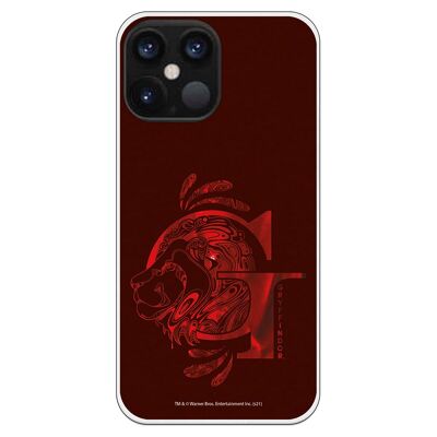 iPhone 12 Pro Max case with a Harry Potter Gryffindor design