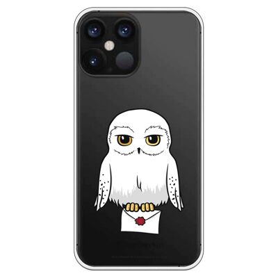 Coque pour iPhone 12 Pro Max avec un motif Harry Potter Hedwig