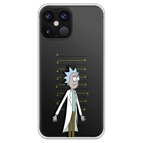 Carcasa iPhone 12 Pro Max con un diseño de Rick y Morty Rick