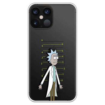 Coque pour iPhone 12 Pro Max avec motif Rick et Morty Rick 1