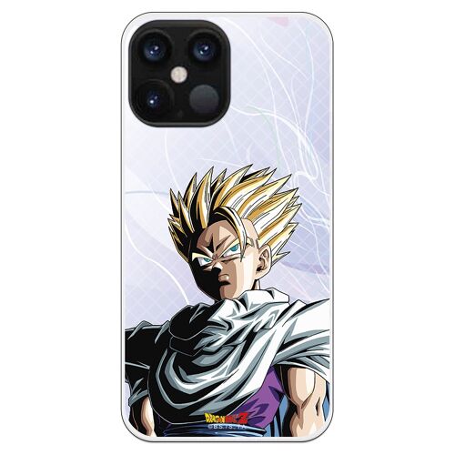 Carcasa iPhone 12 Pro Max con un diseño de Dragon Ball Z Gohan Super Saiyan 2