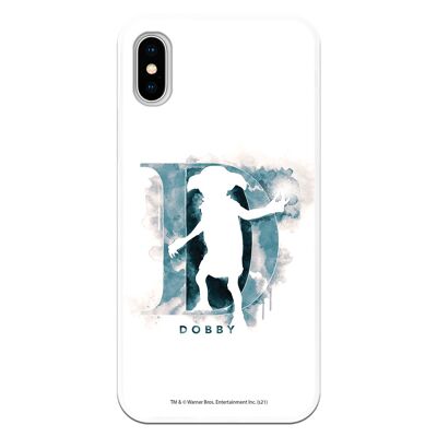 Carcasa iPhone X o XS con un diseño de Harry Potter Doby