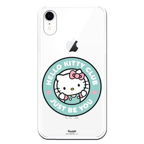 Carcasa iPhone XR con un diseño de Hello Kitty just be you